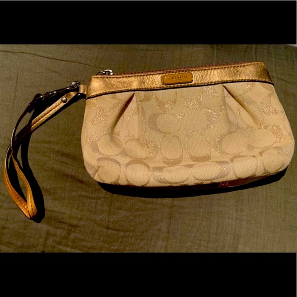 Authentic Coach wristlet